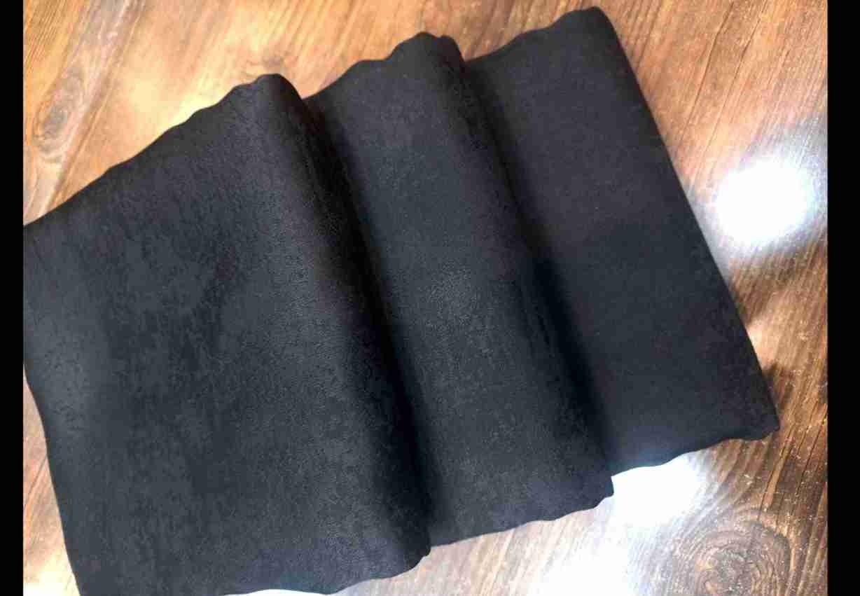 تصویر 4 از پخش عمده روسری پتینه مشکی + کف قیمت بازار